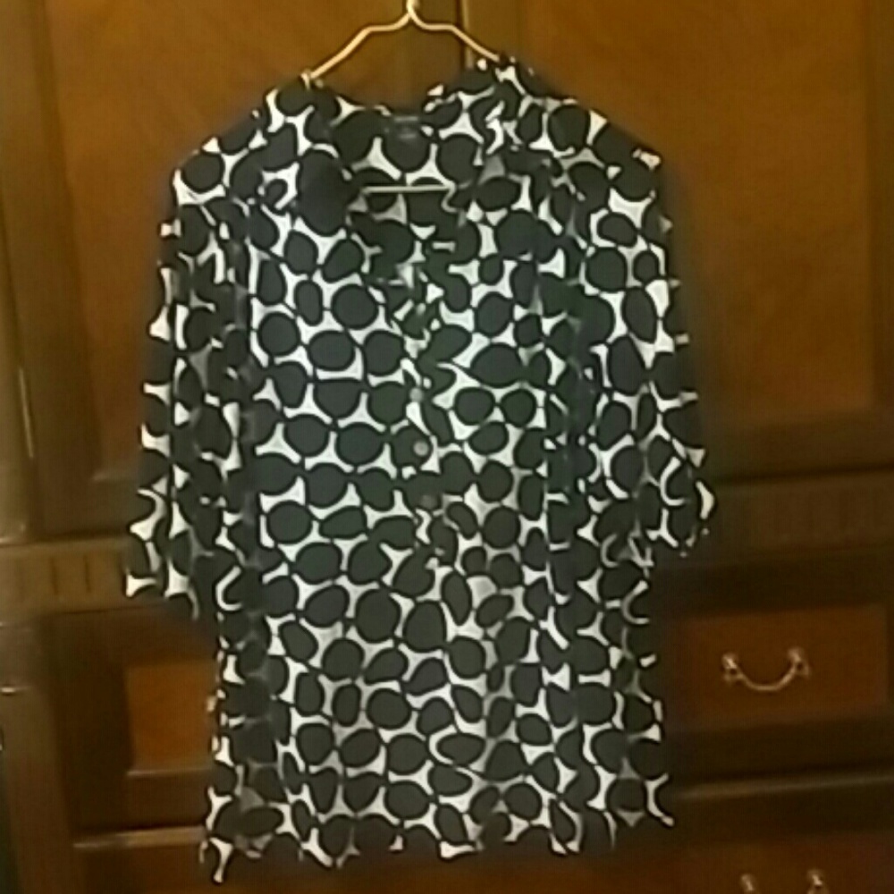 Alfani Plus Size 5 Button Top